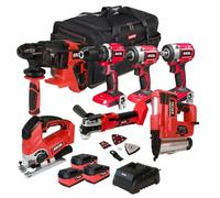 Excel 18V 7 Piece Power Tool Kit with 3 x 5.0Ah Battery & Charger EXLKIT-17305