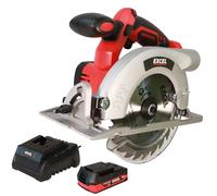 Excel 18V Cordless Circular Saw 165mm with 1 x 2.0Ah Battery & Charger