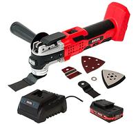 Excel 18V Cordless Oscillating Multi Tool with 1 x 2.0Ah Battery Charger