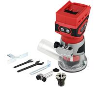 Excel 18V Cordless Router Trimmer (Battery & Charger Not Included) - Chuck Capacity 6mm - Speed 12000-30000 RPM - Brushes Motor - Shaft Lock