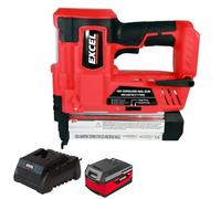 Excel 18V Cordless Second Fix Nailer with 1 x 4.0Ah Battery & Charger