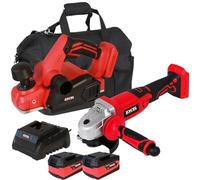 Excel 18V Cordless Twin Pack with 2 x 5.0Ah Batteries & Charger in Bag EXL5112-Power Tool -Twin Kit -18V Cordless Power Tool Kits-Cordless Kit -Combo Kit-Mega Power Tool-Excel Kit