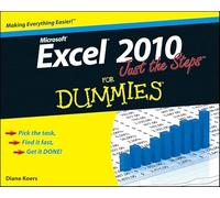 Excel 2010 Just the Steps For Dummies