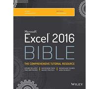 Excel 2016 Bible