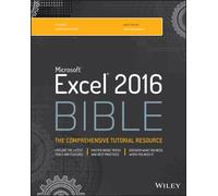 Excel 2016 Bible