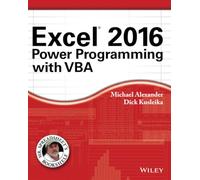 Excel 2016 Power Programming with VBA – Mr. Spreadsheet's Bookshelf