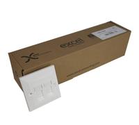 Excel Cat5E Dual Rj45 White Module Bevelled Face Plate Trade (10 Pack)