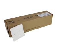 Excel Cat5E Single Gang Rj45 White Module Bevelled Face Plate Trade (10 Pack)