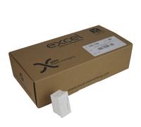 Excel Cat5E (Utp) Unscreened Euromod Rj45 Module White Trade (50 Pack)