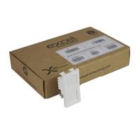 Excel Cat6A Screened/Shielded RJ45 Euro Module White Trade [12 Pack]