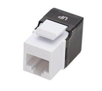 Excel Cat6A Utp Unscreened Rj45 Keystone Jack Idc Punch Down White