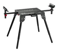 Excel Chop Saw Stand Universal Power Tools Workbench Station (Table Saws, Band Saws, Scroll Saws, Miter Saws and Cutting Machines) with 6 Adjustable Height - Extendable Arms & Supports & Portable