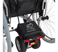 Excel Click & Go Lite II - Lightweight Wheelchair Power Pack, Quick Attach/Detach, Up to 10 Miles Range, Adjustable Speed, Easy to Transport