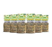 Excel Forage & Feast Mini Bale with Chamomile, 600g - Mini Hay Bale Treat for Rabbits & Guinea Pigs - Natural Snack Topped with Chamomile (Pack of 6)