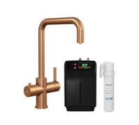 Excel Home 3 In 1 Instant Boiling Water Tap, 2.4L Boiler Unit & Carbon Water Filter, Instant Hot Hot Water Tap