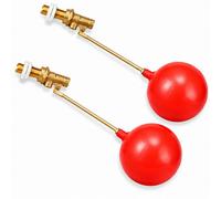 Excel Home Brass Float Valve Ballcock For Toilet Cistern & Water Tank, 1/2 Inch Bsp Part 1