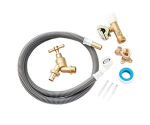 Excel Home - Flexable Hose Garden Tap Kit Outdoor Living Complete Set