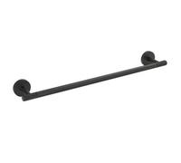 Excel Home Luxury Matt Black Towel Rail, Premium Solid Brass Construction, Modern Bathroom Accessory, For Classic Bathroom Décor