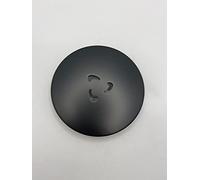 Excel Home - Premium Hi-Flow Matt Black Waste Cover (Cover only Body not Included) (Matt Black Cover)