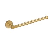 Excel Home Premium Towel Ring Brushed Brass Finish. Heavy Duty Brass Material, Sl esign Towel Holder