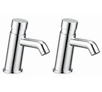 Excel Home Push Button Non Concussive Basin Tap Chrome 2