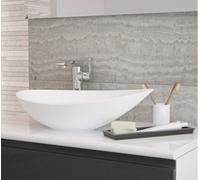 Excel Home White Resin Washbowl, 564X323mm 0Th Basin Only, Requires Unslotted Waste, 5 Years Guarantee