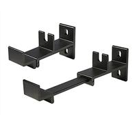 Excel Life Adjustable Soundbar Wall Mount, Universal Sound Bar Bracket for Mounting Under TV, Compatible with SONOS Samsung LG VIZIO Bose ROKU Soundbar, Black
