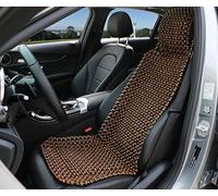 EXCEL LIFE Natural Wood Beaded Seat Cover Massaging Cool Cushion for Car Truck