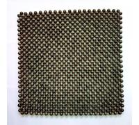 EXCEL LIFE Natural Wood Beaded Seat Cover Pad Mat Comfy Cool Summer Massage Seat Cushion (Square Large) for Truck,RV,Pickup,Big Office Chair only