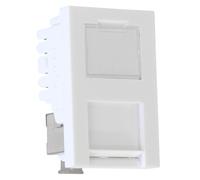 Excel LJ6C CAT6A Ethernet RJ45 SCREENED Module Keystone White [12 Pack]