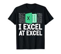 Excel Math Equations I Excel At Excel Statement T-Shirt