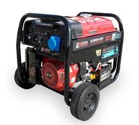 Excel Power Electric and Recoil Start 7.8KW Open Framed Dual-Fuel Generator Agriculture Worksites, Heavy Duty Professional With 2 Year Warranty