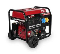 Excel Power Electric Start Open Frame 5kw Petrol Generator Outdoor Power Tools Site Work Camping, Home Back up With 2 Year Warranty