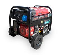 Excel Power XL8000DFV Dual Fuel Petrol Generator - 7.8KW Electric Start Generator with LPG Operation, Heavy Duty Open Frame Portable Power Generator | 25L Tank for Home Backup & Worksites