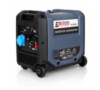 Excel Power XL4000ii Inverter Generator - 4000W Rated Power with 4500W Maximum Output, Electric Start Portable Petrol Generator for Camping, Caravan, Home & Outdoor Use | 2 Year Warranty