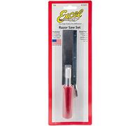Excel Razor Set K5 5" Saw Blade-Red Handle, White, OSFA