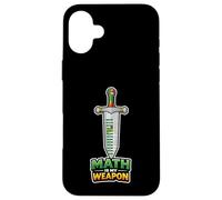 Excel Spreadsheet Warrior Academics Case for iPhone 16 Plus