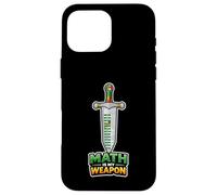 Excel Spreadsheet Warrior Academics Case for iPhone 16 Pro Max