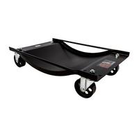 Big Red Torin Heavy-Duty Vehicle Mover Car Dolly - 450 kg Capacity per Dolly, Steel Wheel Skate with Swivel Casters for Moving Cars, Trucks, & ATVs in Garage or Workshop (Set of 2)