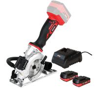 Excel Tools Excel 18V 115mm Mini Circular Saw With 2 X 2.0Ah Battery & Charger