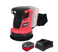 Excel Tools Excel 18V 125mm Rotary Sander With 1 X 4.0Ah Battery & Charger