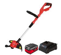 Excel Tools Excel 18V Cordless Grass Trimmer Includes 1X 4.0Ah Battery & Fast Charger, Lightweight Lawn Cutter For Garden Edging & Trimming