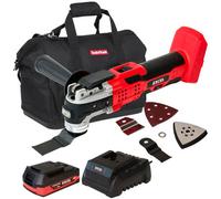 Excel Tools Excel 18V Cordless Oscillating Multi Tool With 1 X 2.0Ah Battery, Charger & Tool Bag Multi Cutter