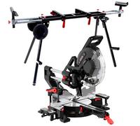 Excel Tools Excel 305mm Sliding Mitre Saw 240V/2000W With Led Light & Universal Wheel Stand