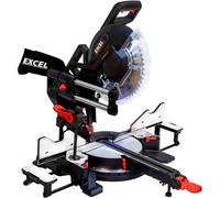Excel Tools Excel 305mm Sliding Mitre Saw With Led Light & 80T Blade 240V/2000W