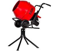 Excel 134L Portable Cement Mixer 240V/370W with Wheels