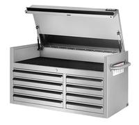 Excel Tools Excel 8 Drawer Stainless Steel Tool Chest Ideal For Garage & Workshop Storage