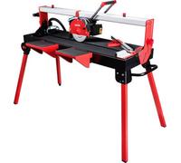 Excel 920mm Wet Tile Cutter Bridge Saw, 230V/800W - Powerful Tile Cutter for Ceramic, Porcelain, and Natural Stone with Laser Guide, Water Cooling System, Foldable Legs, and Built-in Wheels