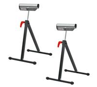Excel Tools Excel Roller Stand Heavy-Duty With Adjustable Height Support Twin Pack