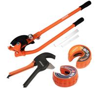 Excel Tools Kendo Plumbing 4 Piece Kit Pipe Bender, Tube Cutter, Plastic Cutter